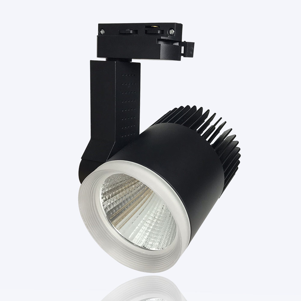 Đèn LED ray rọi 7W mẫu RRC đen