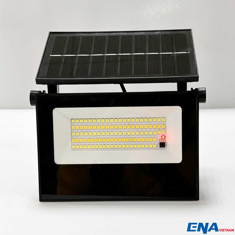 Đèn pha năng lượng mặt trời sân vườn 12W 3 chế độ DSP